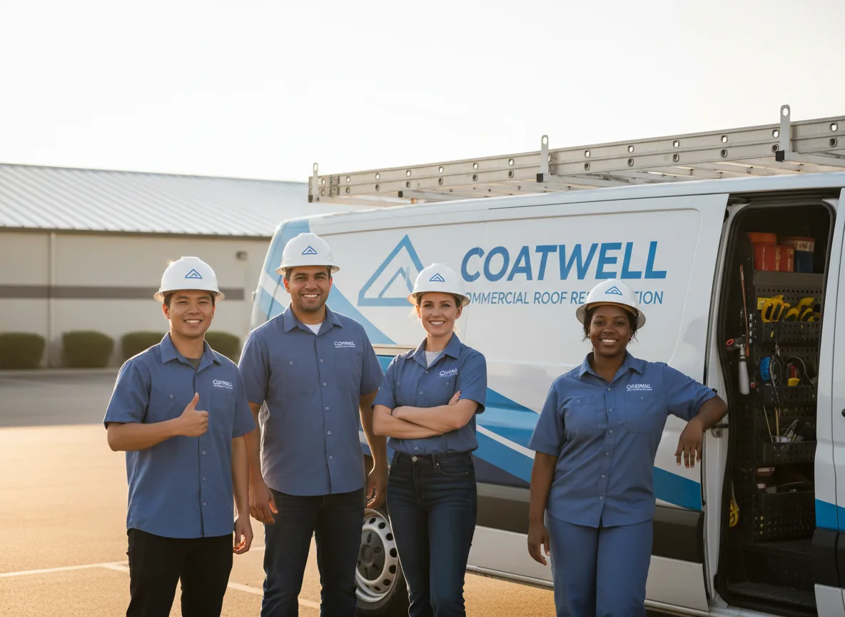 Commercial roof coating company in Midnight, MS